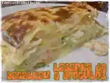 Receita Lasanha de bacalhau e bróculos