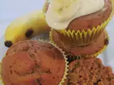 Receita Muffins de banana e gengibre