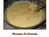 Receita Mousse de ananás