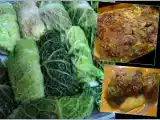 Receita Canelones de couve