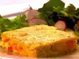 Receita Fritada de abóbora com tomate (ovo-lacto)