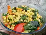 Receita Espinafres com grão-de-bico