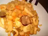 Receita Lulas guizadas com grão...