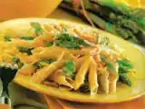 Receita Garganelli com creme de soja e aspargos (vegana)