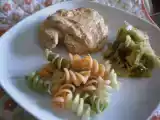 Receita Bife de frango com molho de mostarda e natas de soja