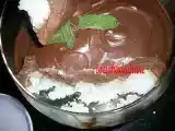 Receita Creme de menta com cobertura de chocolate