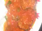 Receita Almondegas italianas com arroz branco