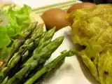 Receita Omelete de espargos selvagens