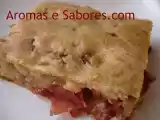 Receita Torta de liquidificador integral com pastrami