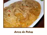 Receita Arroz de potas