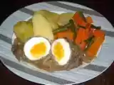 Receita Bife recheado com ovo