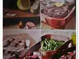 Receita Bife com limão e tomilho