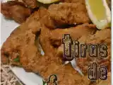 Receita Tiras de frango crocantes