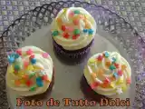 Receita Cupcakes de chocolate com cobertura de cream cheese