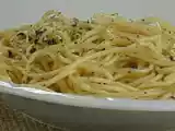 Receita Espaguete ao alho com azeite de oliva e ervas (vegana)