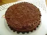 Receita Bolo intenso de cacau com mousse de chocolate