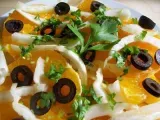 Receita Tapas - salada laranja-funcho