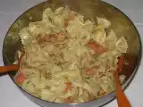 Receita Salada de lacinhos com camarão e salmão