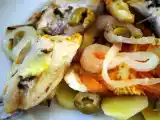 Receita Merluza à portuguesa