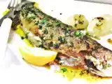 Receita Robalo à moleira