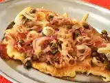 Receita Merluza com mix de cebolas e alcaparras!