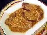 Receita Bife com molho de amendoim