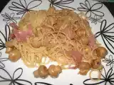 Receita Esparguete rápido