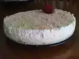 Receita Semifrio de coco e groselhas