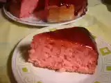 Receita Bolo vermelho com geléia de morango-blogagem coletiva
