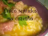 Receita Arroz de salsichas frescas