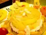 Receita Bolo de mousse de manga