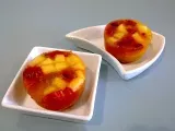 Receita Taças de fruta com gelatina de laranja