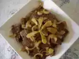 Receita Bife com gengibre + assuntos