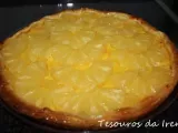 Receita Tarte de massa folhada com ananás