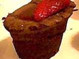 Receita Fondant chocolat