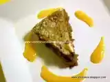 Receita Bolo de batata doce com castanhas e cobertura de damasco
