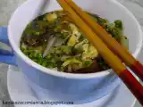 Receita Lamen com acelga e shiitake