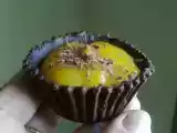 Receita Caixinhas de chocolate com mousse de manga