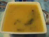 Receita Sopa de cenoura com espinafres
