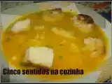Receita Sopa cremosa de peixe