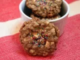 Receita Cookies de aveia com chocolate branco