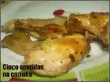 Receita Codornizes fritas em azeite e alho