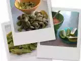Receita Umas favas guisadas e a primeira massa!