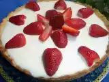 Receita Tarte de iogurte com morangos