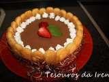 Receita Charlote de chocolate e café