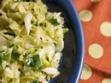 Receita Salada de repolho com alho (vegana)