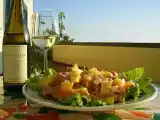 Receita Salada fantasia com molho de cocktail