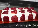 Receita Bolo fofô de morangos