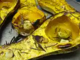 Receita Mini abóbora assada com alecrim