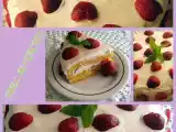 Receita Bolo fofo recheado com morangos